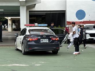 學測考生車禍受傷  北港警化身「頭文字D」火速馳援