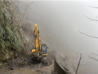 南橫台東栗園段坍方中斷 搶修延至下午6時完成