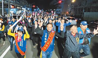 簡賜勝徒步掃街 蔡銘軒找大咖站台