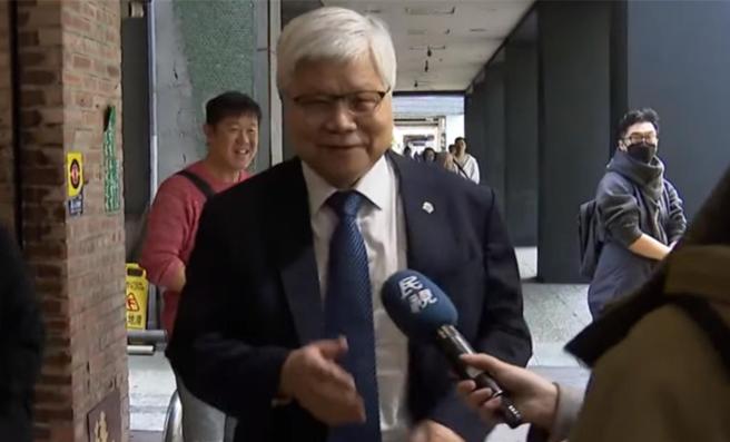 台积电董事长魏哲家出席18日黄仁勋午宴 。（图／张珈睿）