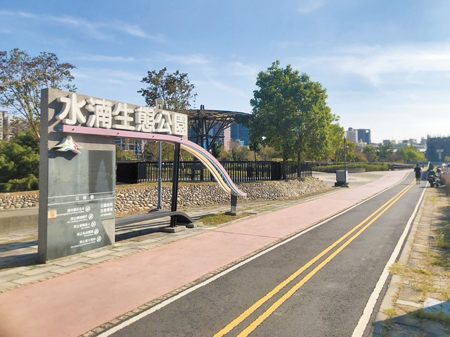 柴油老車注意，台中新增3處空維區1／18起管制。圖為水湳生態公園為空維區。 （圖／台中市政府環保局）