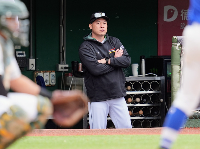 林煜清在1月2日正式加入国立体大棒球队教练团。（大专体总提供）
