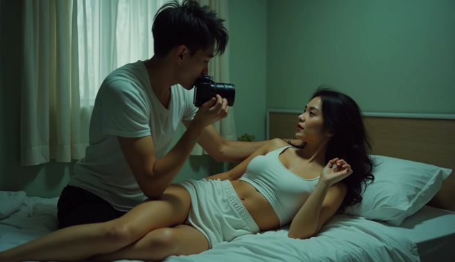 新加坡一名已婚男子假借攝影為名，誘騙多名女性擔任模特兒，進行性感內衣拍攝，甚至進一步性侵、猥褻，並在不知情的情況下偷拍裸露或性交過程。（示意圖、與本案無關／AI生成）