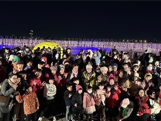 縣長王惠美等人到場與民眾同樂。（彰化縣政府提供／李京昇彰化傳真）