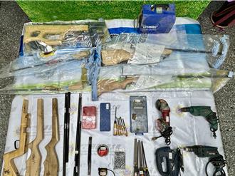 驚見民宅成槍枝改造工廠 35歲嫌犯從小愛槍