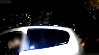 通緝犯駕車遇路檢點 棄車混入夜市人群逃逸