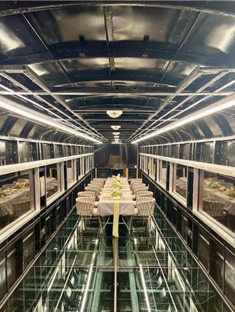 車廂變餐廳！潮州鐵道園區「水晶車廂」開箱