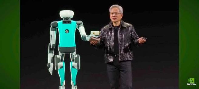 2025年继续吹旺AI热潮，ETF成分股有辉达颇受股民关注。（图／翻摄自NVIDIA） 