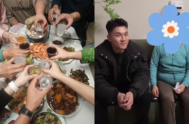 杨泽琪和家人团聚。（图／翻摄自杨泽琪 抖音）