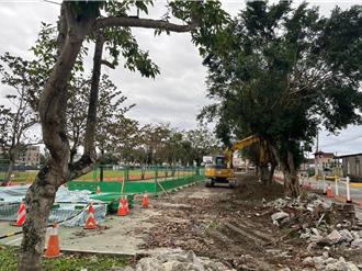 花莲吉安国中人行道4月完工 降低人车争道隐忧 