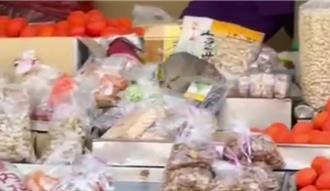 嘉市年貨攤驚見「老鼠辦年貨」 衛生局稽查限期改善