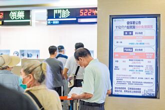 藍稱僅凍30％ 14醫事團體憂砍預算 恐漲掛號費