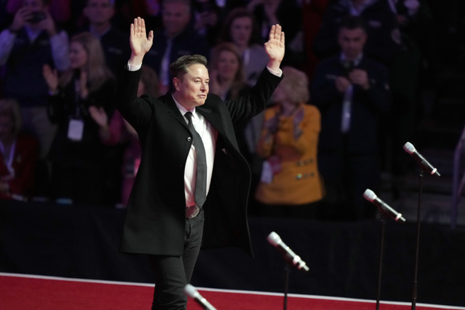 特斯拉公司首席执行官马斯克。（图/美联社）