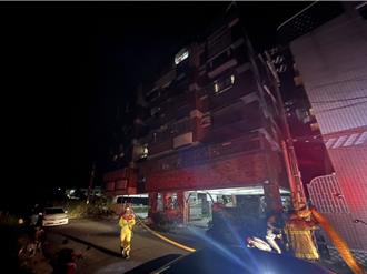 影》嘉南強震 玉井6層大樓爆「軟腳」危機 17名住戶急撤離