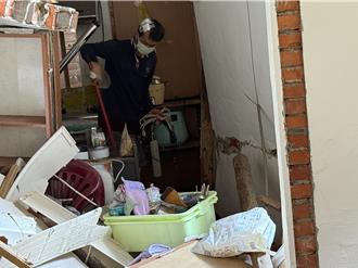 嘉义强震！楠西民宅塌陷    屋主曝：妻趴在满月女儿身上遭砸伤