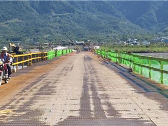 花蓮南區3便道去年因風災受損 經近3個月搶修已開放通行