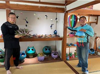 廢棄浮球變藝術品！台西藝術協會推動海廢再利用