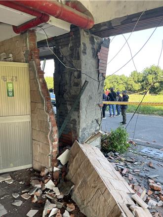 台中市结构技师公会支援楠西灾区勘灾 110户评估有危险