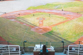 樂天球場 燈會後無縫接軌賽事