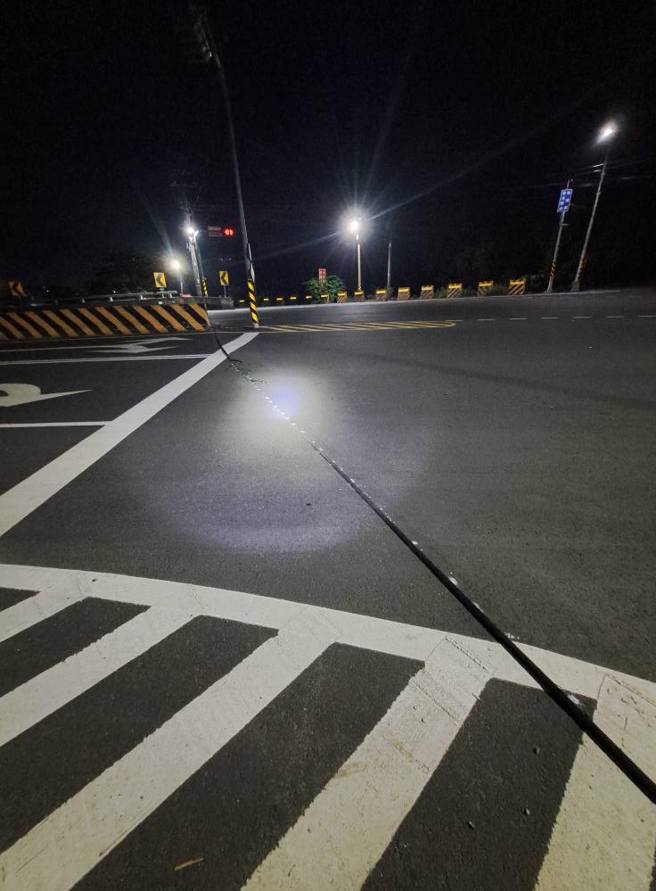 居民拍下現場畫面。（翻攝玉井楠西新新聞臉書）