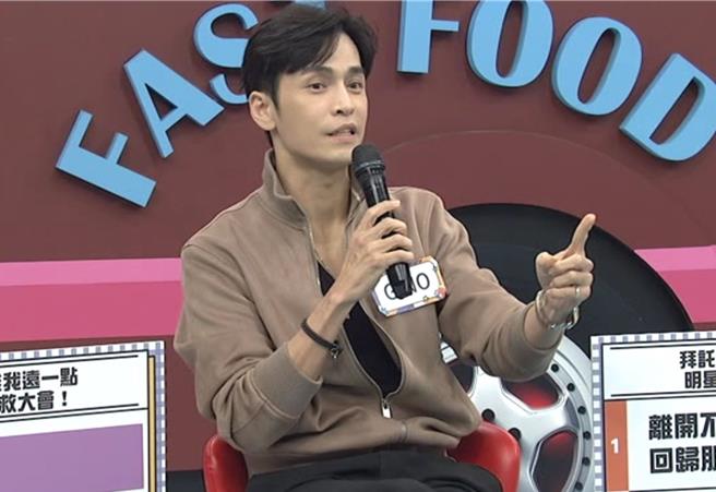 Gino自爆跟孙德荣解约的主因。（中天综合台提供）