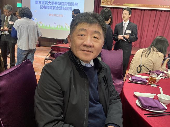 行政院政务委员陈时中（郑郁蓁摄）