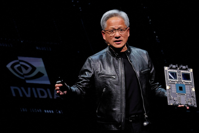 辉达执行长黄仁勋。（图／路透社）