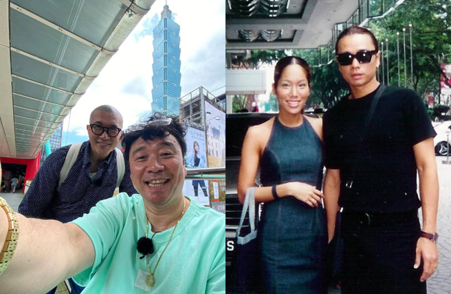 姜元来（右）车祸瘫痪25年，结婚22年的老婆（右图左）突松口离婚念头。（图／IG@clon52）