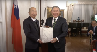 影》韓國瑜訪美國會「再吐神金句」 俞大㵢聽到瞬間變臉