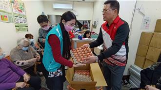 花蓮愛心農場捐1.2萬顆雞蛋給門諾醫院 為醫護及病友挹注營養與溫暖