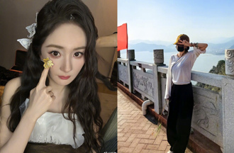 野生楊冪上衣透出黑Bra！有料身材藏不住 1私物成亮點 