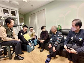 春節送暖  劉世芳探視受傷退役弟兄致贈慰問金表達關懷