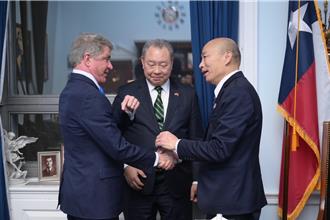 會晤美24位參眾議員  韓國瑜：台灣樂意協助加州大火重建