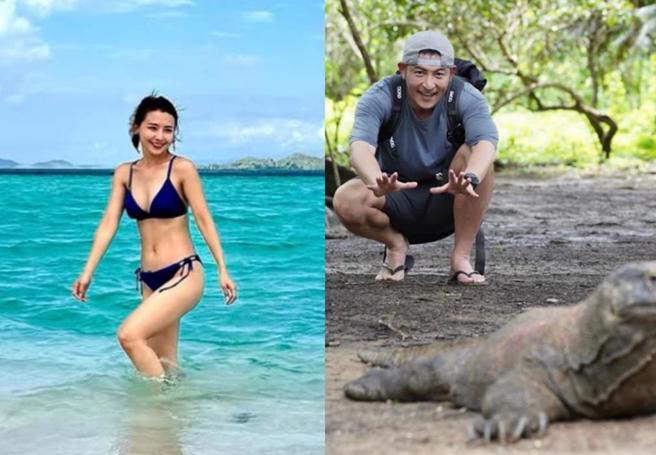 赵骏亚（右）和吴婉君3度爆出绯闻。（吴婉君、赵骏亚IG）