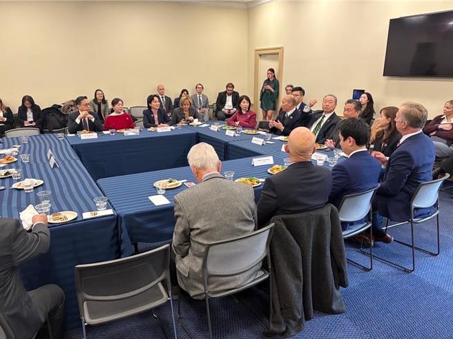 訪美團拜會參眾兩院　陳冠廷：美國國會延續台美堅實關係（陳冠廷提供）