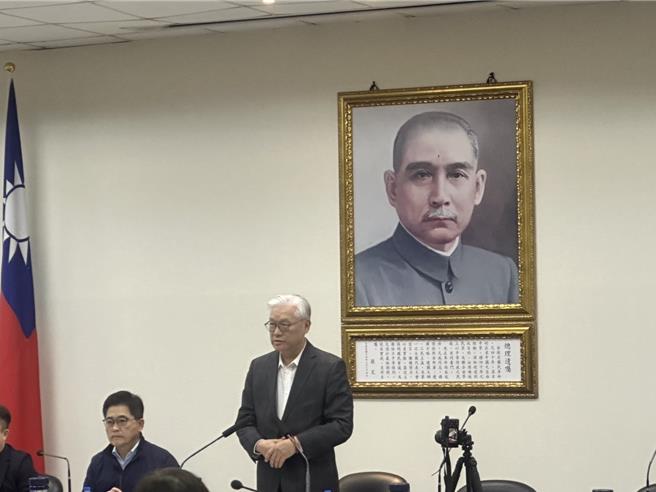 国民党副主席夏立言。（周毓翔摄）