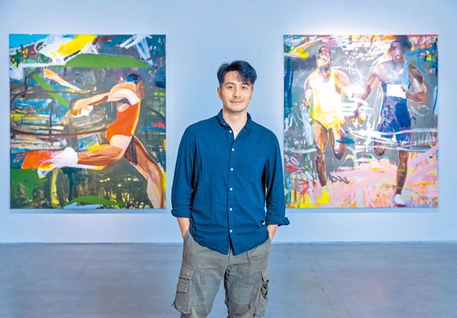 郭彦甫画作到多国参展。（图／中时资料照）