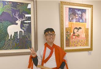  罕見病友畫出生命之光 克服小胖威利症 展繪畫天賦