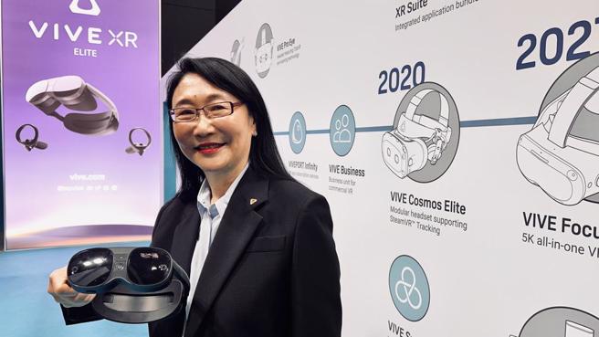 宏达电积极发展元宇宙事业。宏达电董事长王雪红。（图／宏达电提供）