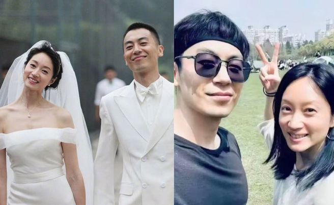 大陆男星朱亚文2013年与同为演员的沈佳妮结婚。（图／翻摄自微博）