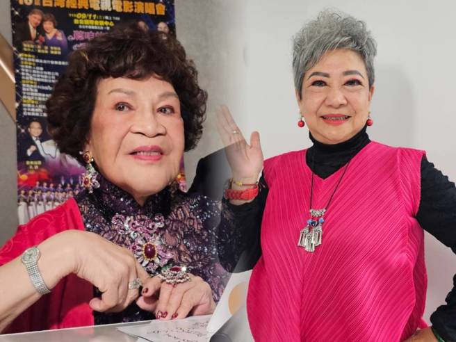 「鸟来嬷」吴敏(图右)和周游姐妹情深一甲子。（记者游定刚拍摄）