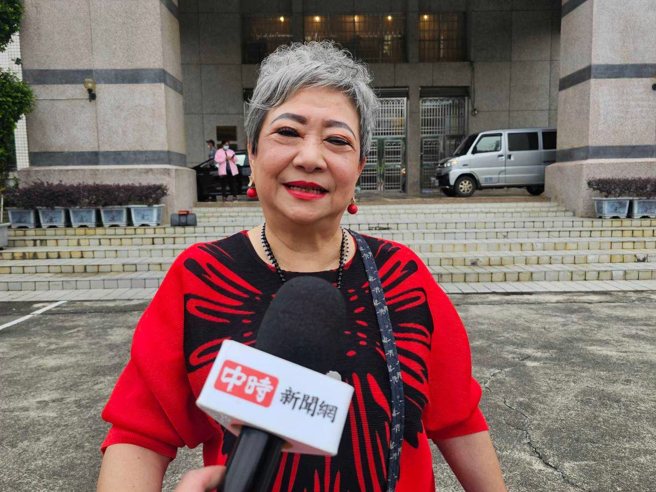 吴敏对生命无常感触很深。（记者游定刚拍摄）