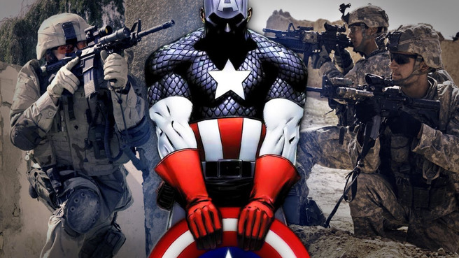 美国国防部高等计画署正在研究可抗病、增加耐力、减缓伤势的超级血液，令人联想到漫画美国队长。(图/youtube)