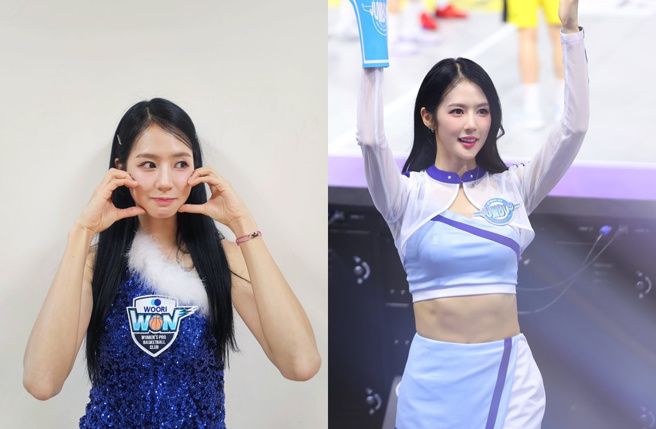 朴骐良在韩国担任啦啦队超过16年，是少数在韩国横跨演艺圈与啦啦队的成功范例。（图／翻摄自朴骐良 Instagram）