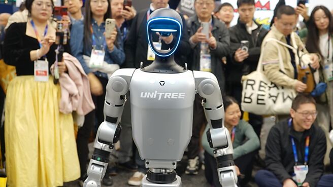 上海浦东张江科学城的「模力社区」，由「国家与地方共建人形机器人创新中心」（国地中心）负责推动人形机器人产业的技术突破和应用落地。图为示意。（图／新华社）