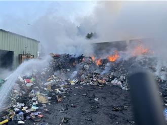 彰化芬園回收場起火原因曝 鄉長呼籲：瓦斯罐用完再丟