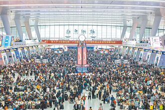 陸春節出入境 估日均185萬人次