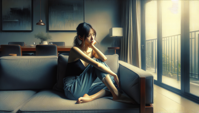 28年连容貌都不知道，悲诉坎坷成长路！女儿求免养55岁妈获准。（示意图、与本案无关／AI生成）