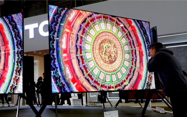 在日本国内的平面电视市场上，海信集团、TCL等陆企的销量分额在2024年首次超过50％。（新华社）