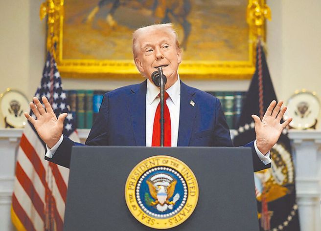 美国总统川普。（图／路透）